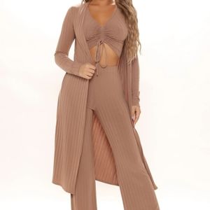 Fashion Nova Come Get It 3 Piece Set